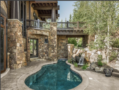 Private indoor Pool at this 6 Bedroom Deer Valley Rental.